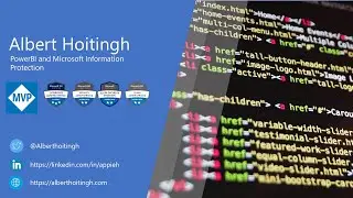 PowerBI and Microsoft Information Protection working together.