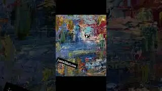 Sentimental Soul #workingartist #abstractlayers #acrylicabstractpainter