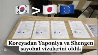 Koreyadan Yaponiya va Shengen sayohat vizasini olish haqida