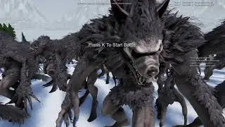 New Units - Ware wolf Vs Laser Knight - Viking Winter Map - UEBS2 - Ultimate Epic Battle Simulator 2
