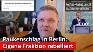 Koalitions-Aus an Nikolaus? CDU-Nachwuchs stellt sich gegen Merz!