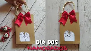 SACOLINHA PARA PRESENTE DE DIA DOS NAMORADOS 2023