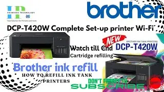 How Install Dcp-420 brother printer #new #watch #share #follow #world #viralvideo  #education #free