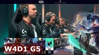 G2 Esports vs Misfits | Week 4 Day 1 S10 LEC Spring 2020 | G2 vs MSF W4D1