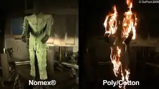 NOMEX by Dupont vs non-fire retardant fabric