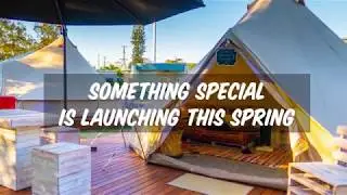 Glamping comes BIG4 Caloundra Holiday Park