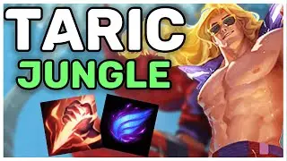 OFF META JUNGLER YOU NEED TO TRY - TARIC JUNGLE JUNG JG BUILD GUIDE RUNES SEASON 12 S12
