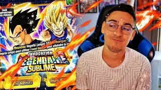 Invocation Légendaire Sublime Végéta Lr !!! Dokkan Battle