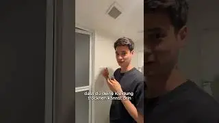 Praktische Dinge an Wohnung in Japan