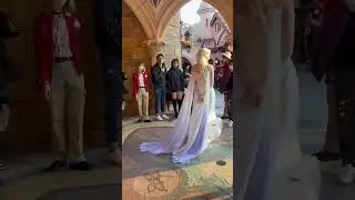 Gorgeous Princess Elsa #disneyland #frozen #princess #elsa #shorts