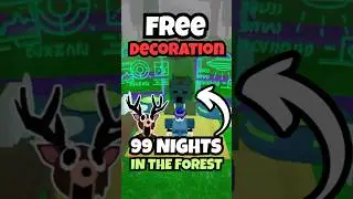 Secret Way to Get FREE Decor! 🪴 &ndash; 99 Nights in the Forest