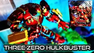 Three-Zero Hulkbuster Unboxing & Review with Marvel Legends Hulk offering to the toy gods!