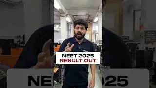NEET Result 2025 Out Now!! 😱🔥| NEET Result 2025 Update  #shorts #esaral #neet2025 #neet2026