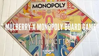 MULBERRY X MONOPOLY LIMITED EDITION BOARD GAME REVIEW | LUXURY SHOPPING | *BS*