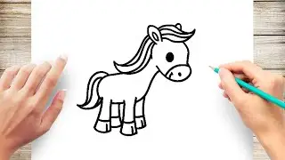 How to Draw Pony Easy
