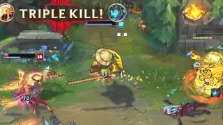 [League of Legends] Azir Quadra Kill