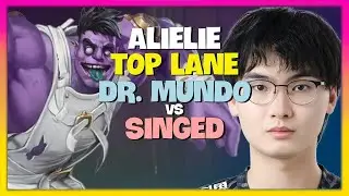 PERFECT Dr. Mundo Laning by Challenger Alielie | Top Lane Tactics (Engsub)