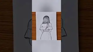 Very easy girl drawing || How to draw beautiful girl || Easy drawing for girls step by step