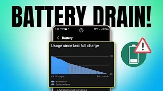 How to Fix Draining Battery Issue on Samsung | Battery Draining