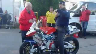 Alto racing's  Ducati 1098 Hub steering racebike