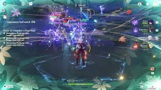 F2P 1350+ Days Active Abyss 4.7 (Full Stars Clear) | Genshin Impact Spiral Abyss 4.7