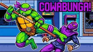 Teenage Mutant Ninja Turtles: The Arcade Game Longplay {Donatello}