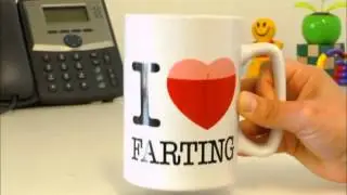 Talking Mug - I Love Farting | OfficePlayground.com