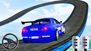 Mega Ramp Impossible Car Stunts : Best Android Gameplay