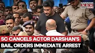 Renukaswamy Murder Case: SC Strikes Down Bail For Kannada Actor Darshan, Orders Custody