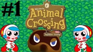 Animal Crossing Gamecube part 1 Silent Playthrough (No Commentary)