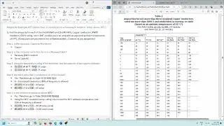Canadian Electrical Code 4-004 (Additional examples of determining the Ampacity of wires and cables)