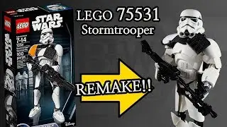 [Lego Star Wars] 75531 Stormtrooper Remake V1.0 showcase [B&W Bricks]