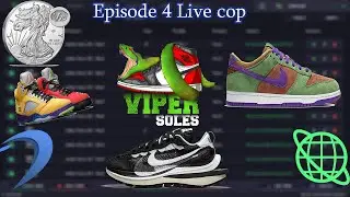 LIVE COP EP 4 CYBER AIO +DASHE | SACAI VAPORWAFFLE COOK, DUNK LOW VENEER,JORDAN 5 WHAT THE & MORE!