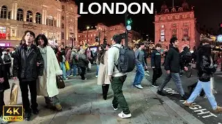 London Walk 4K | Tottenham Court Road to Park Lane