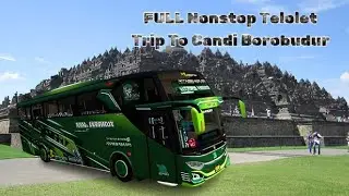Bus Telolet Basuri FULL Green Earth Reborn ke Candi Borobudur  | #automobile  #bussid