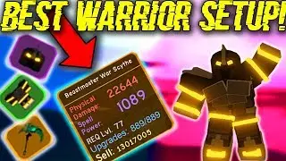 *NEW* THE BEST WARRIOR BUILD IN KINGS CASTLE! (ROBLOX DUNGEON QUEST)
