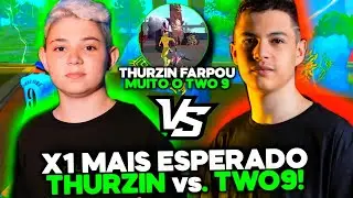 X1 MAIS ESPERADO! THURZIN VS TWO9! MUITAS FARPAS!! QUEM FOI OPRIMIDO? 😱🔥