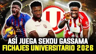 ¡UN TANQUE! Así juega SEKOU GASSAMA Posible REFUERZO de UNIVERSITARIO | FICHAJES 2026