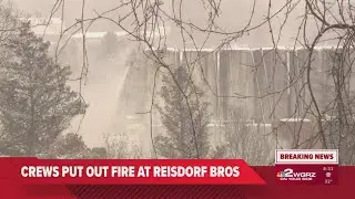 Crews put out fire at Reisdorf Bros