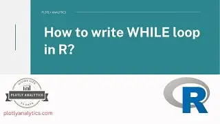 How to write WHILE loop in R?