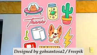 Sara and her stickers: vocabulary and numbers #englishvocabulary #englishnumbers  #englishexpresions