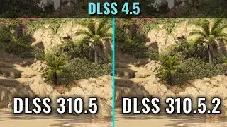 DLSS SR 310.5.2 vs 310.5 - Upscaling Comparison - 1440p - RTX 5060Ti