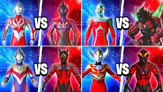ウルトラマン RIBUT VS GEED DARKNESS, ULTRAMAN TRIGGER VS ARCH BELIAL, ULTRASEVEN X VS ZERO DARK #ウルトラマン