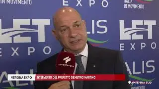 11 MARZO 2025 - VERONA EXPO, INTERVENTO DEL PREFETTO DEMETRIO MARTINO