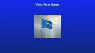 Waving Flag of Oklahoma