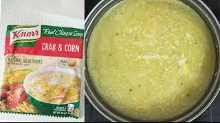 KNORR CRAB AND CORN SOUP WITH EGG