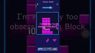 Oh my God, I&rsquo;m way too obsessed with Block Blast #intotheblock ￼
