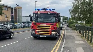 Driver Training Pump On Blue Lights and Sirens - Leicestershire Fire and Rescue Service