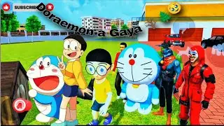 Nobita Se Milne Aaya Doraemon 😱🌳 | Indian Theft Auto Simulator Gameplay | Funny Mod