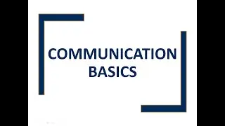 Communication Basics